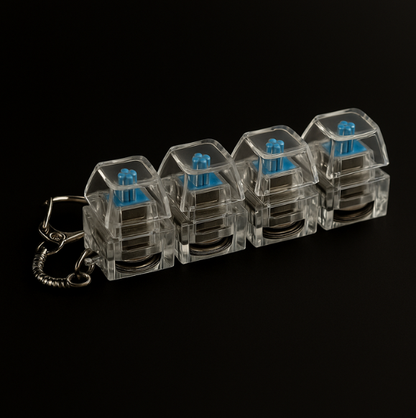 Clippy Key Light – Mini teclado anti-estrés personalizable